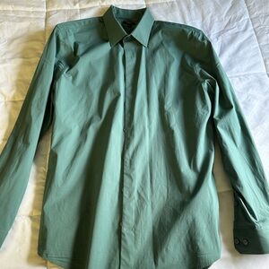 men’s size m slim fit express dress shirt